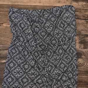 Black and White Sun Dress